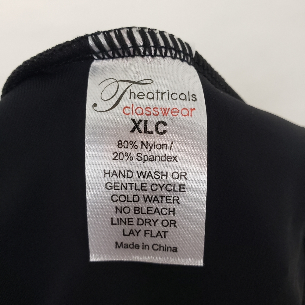 NWT Theatricals Mock Neck Dance Crop Top XLC - Picture 7 of 7